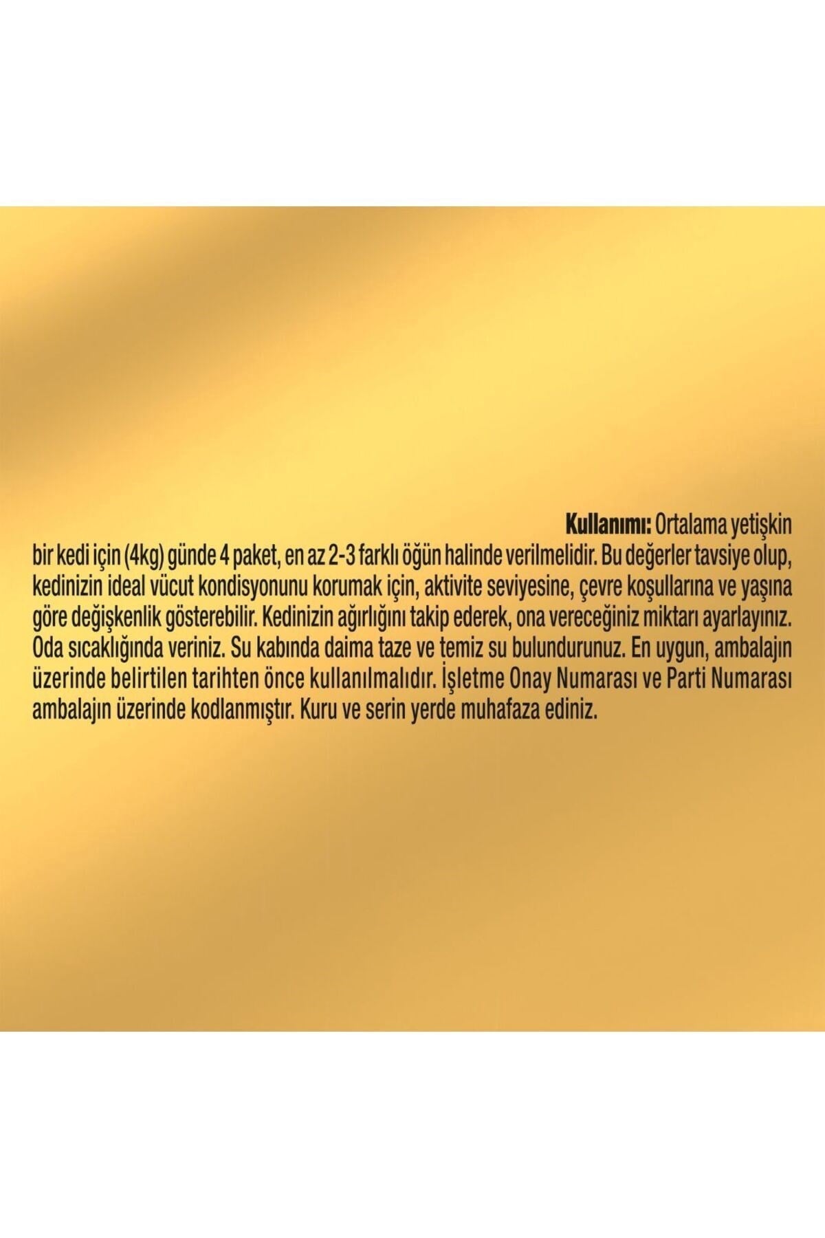 Gourmet Gourmet Gold Parça Etli Tavuk Ciğer Kedi Konservesi 12 Adet 85 gr Yaş Mama