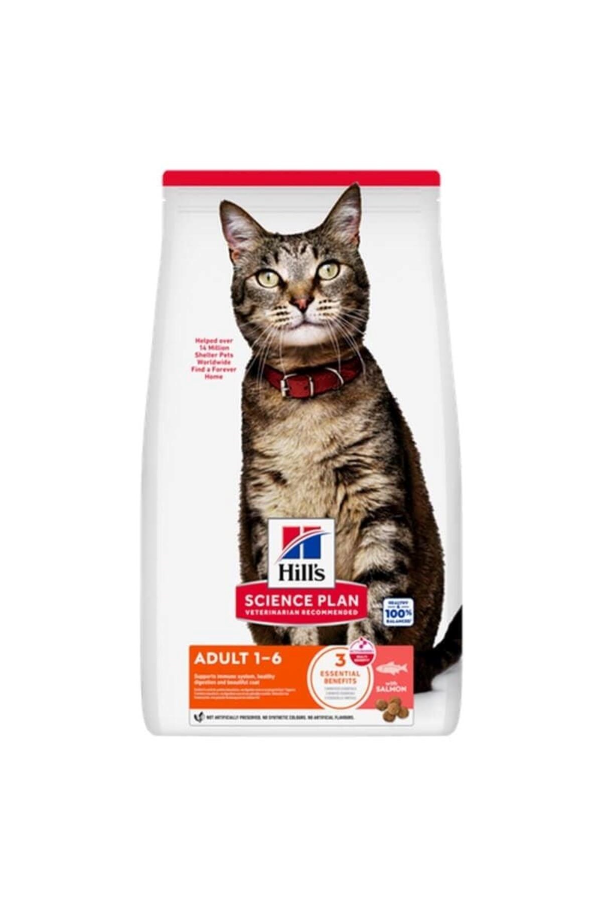 Hill's SP Somonlu Yetişkin Kedi Maması 1.5KG*2 Adet