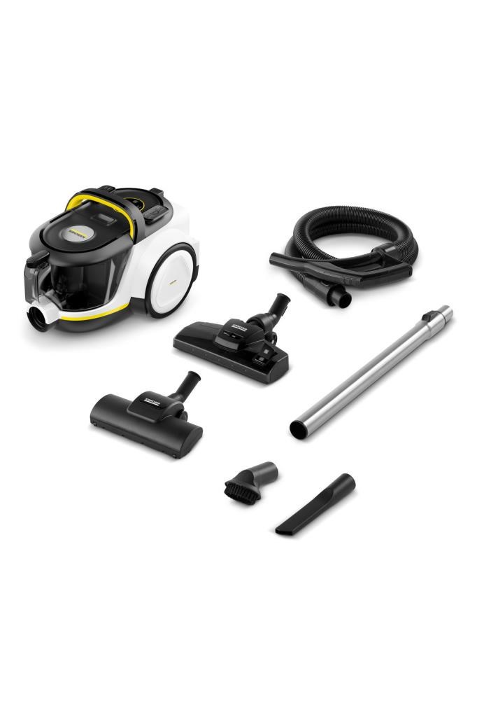 Karcher VCC 6 CycloneX DualControl B&W Toz torbasız Turbo ve LED Başlıklı Süpürge