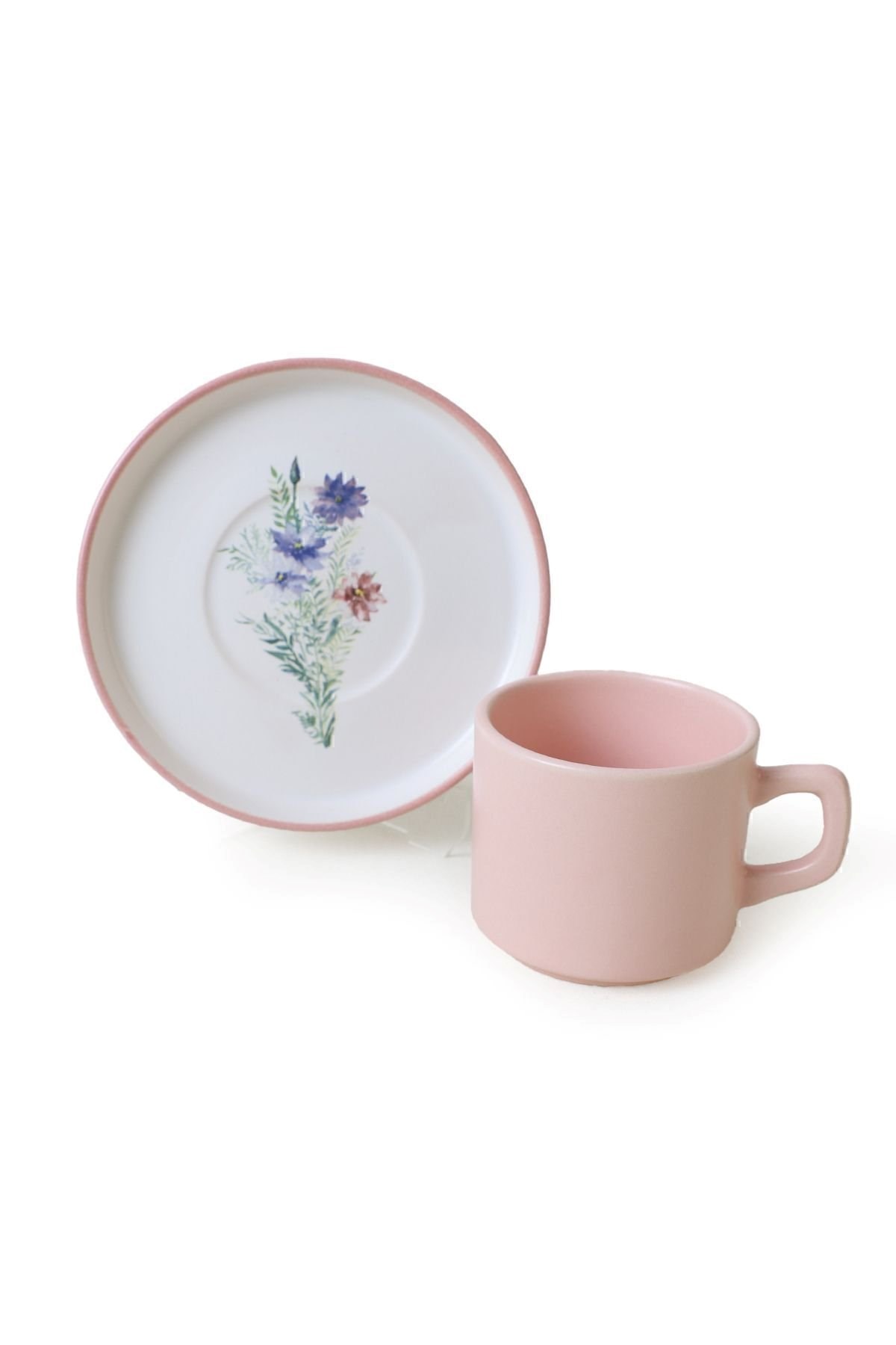 Keramika Elegant Blossoms Stackable Çay Takımı 12 Parça 6 Kişilik 21788-93