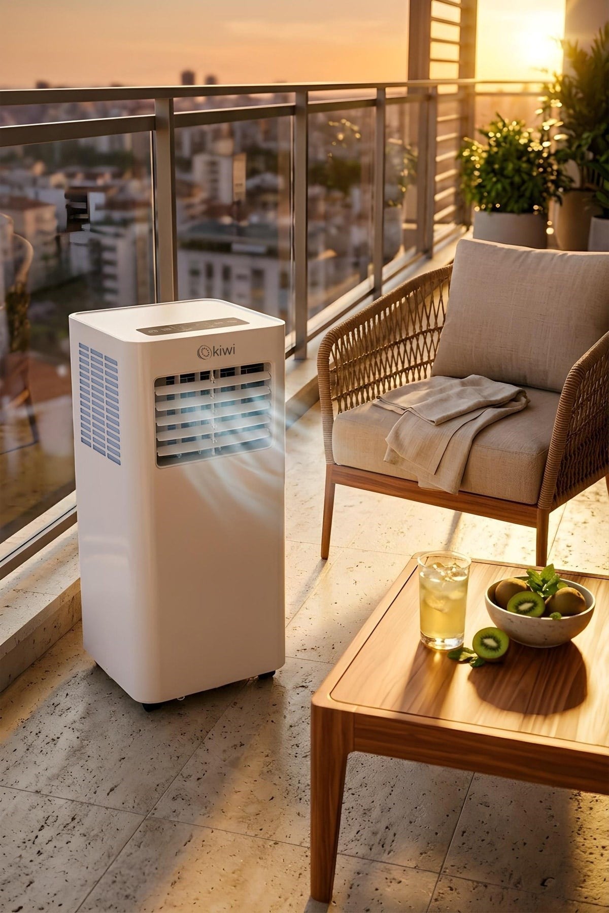 Kiwi KAC-7912 9000 BTU Kurulum Gerektirmeyen Portatif Klima
