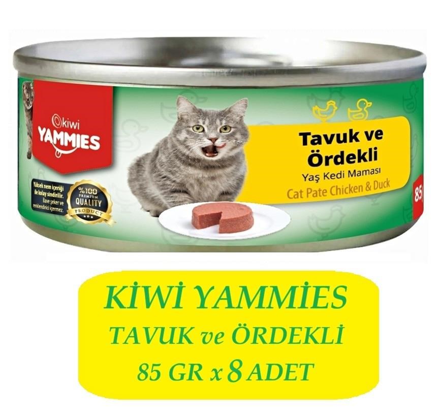 Kiwi KCM-50394 Tavuk-Ördekli Konserve 8 Adet x 85Gr
