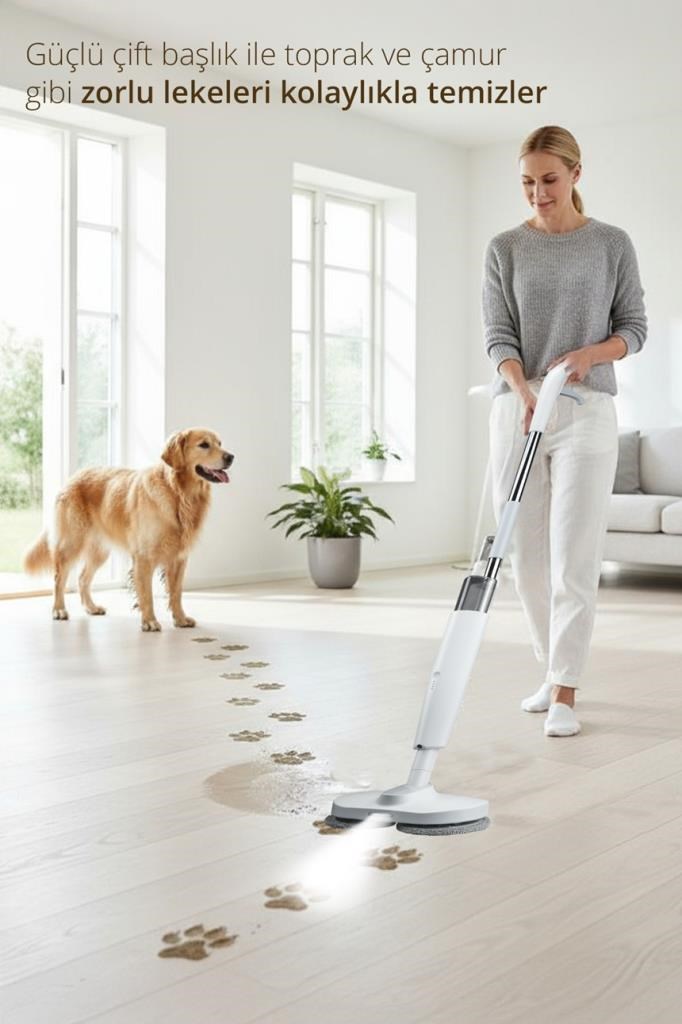 Kiwi Ksc-4240 Şarjlı Mop