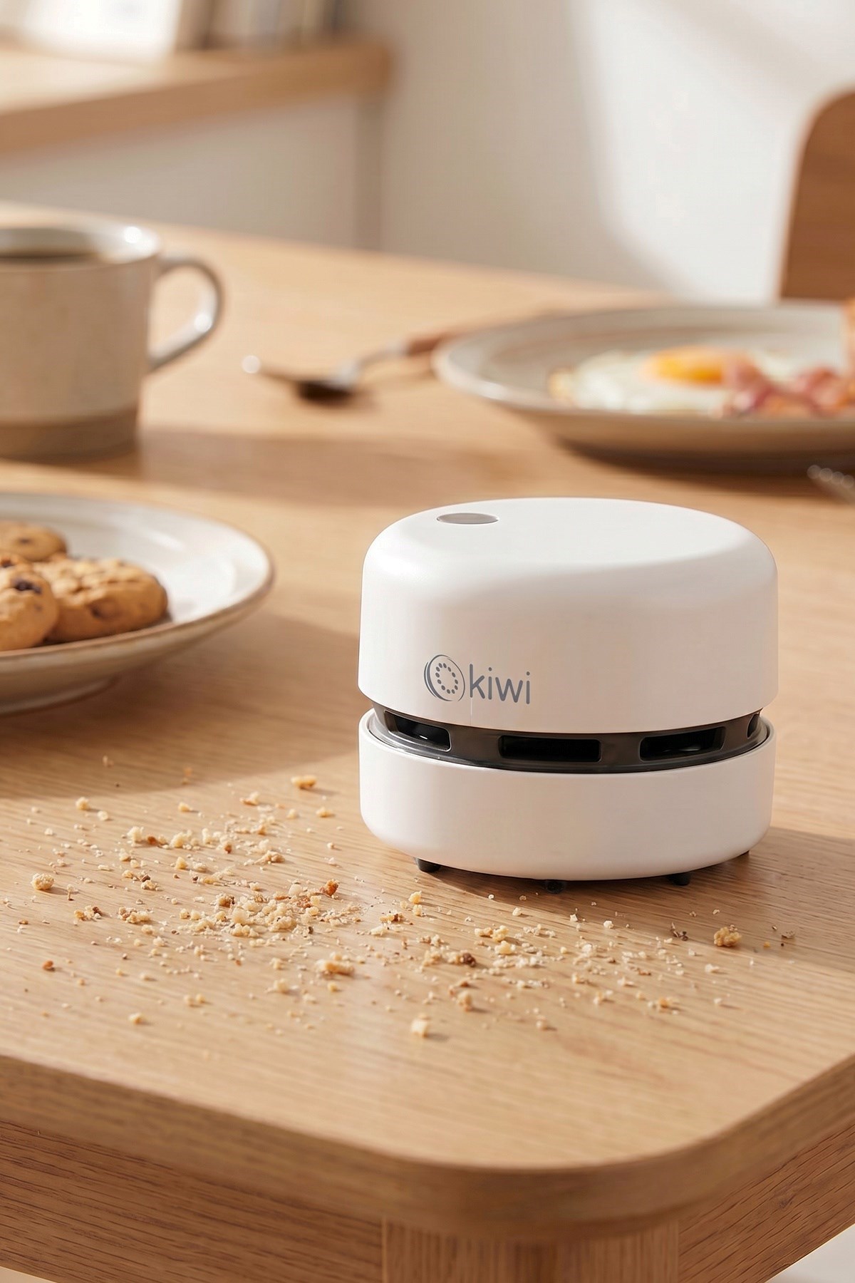 Kiwi Kvc-4001 Kablosuz Mini El Süpürgesi Pilli BEYAZ