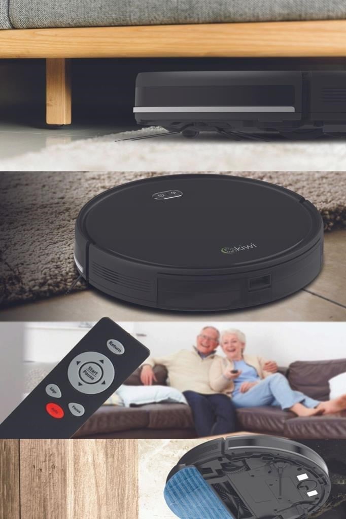 Kiwi KVC-4090 Akıllı Robot Süpürge Islak Kuru Robot Vacuum Mop