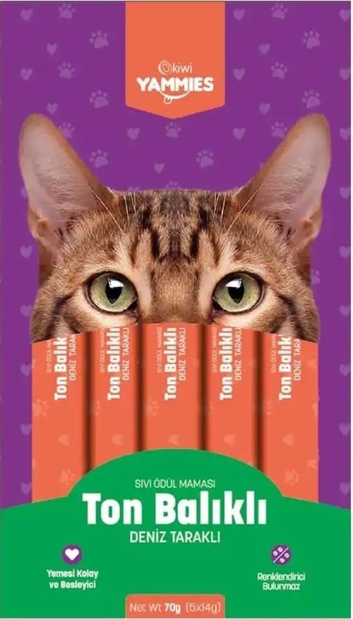 Kiwi Pets  Sıvı Kedi Ödül Maması 15 GR *60 ADET