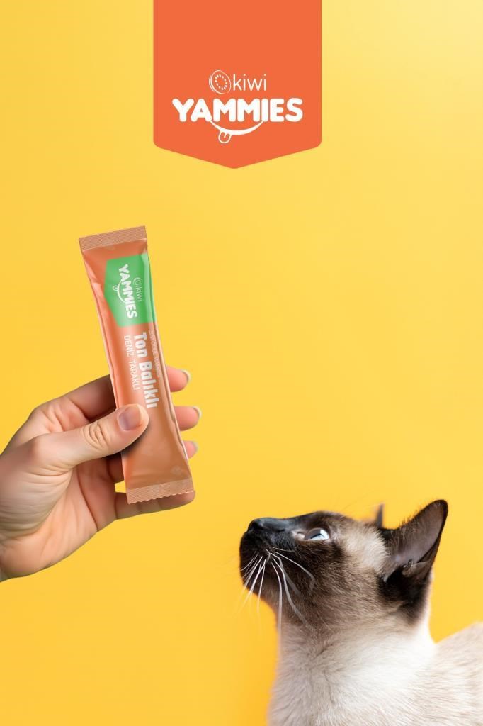 Kiwi Pets  Sıvı Kedi Ödül Maması 15 GR *60 ADET