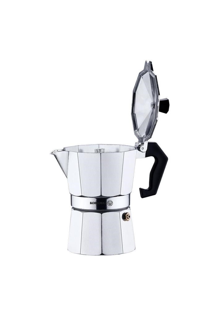 Korkmaz Etna 6 Fincan Moka Pot 300 ml A5570-1