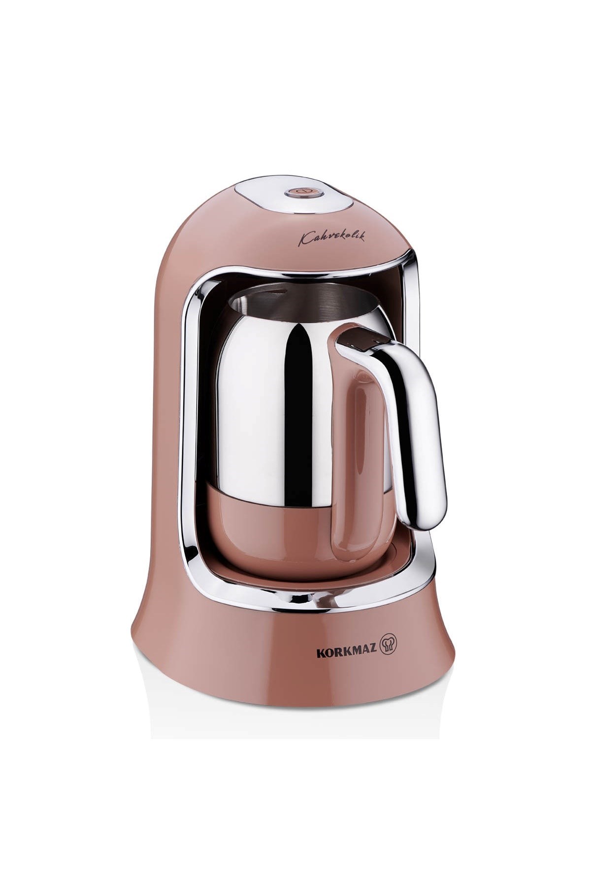 Korkmaz Kahvekolik Otomatik Kahve Makinesi Mocha Krom A860-17