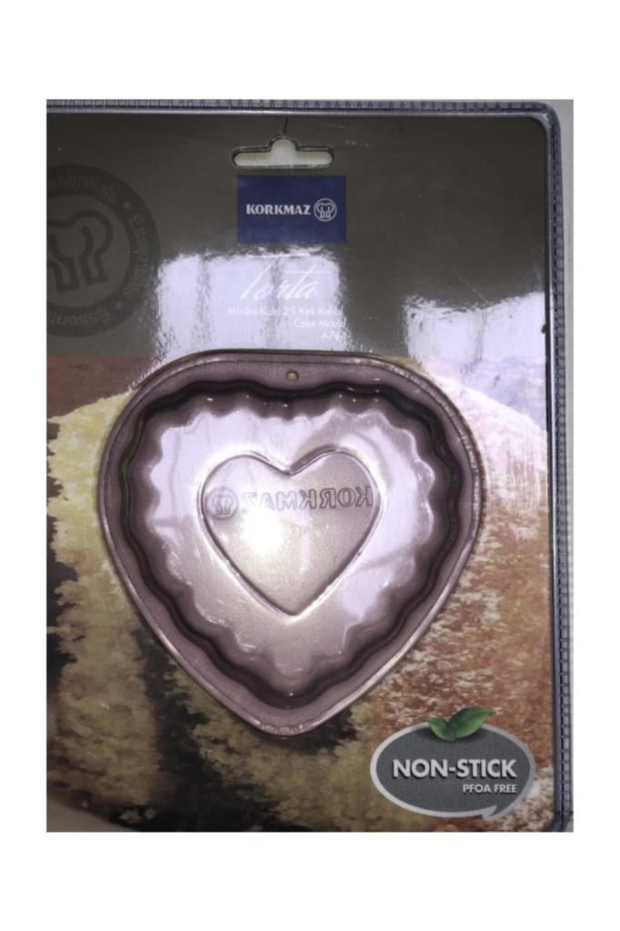 Korkmaz Torta Mini 2li Kalp Kek Kalıbı A764