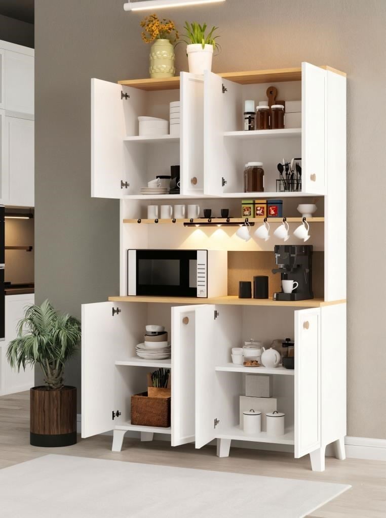 Kuzeylife Armoni Kahve Köşesi Led Aydınlatmalı