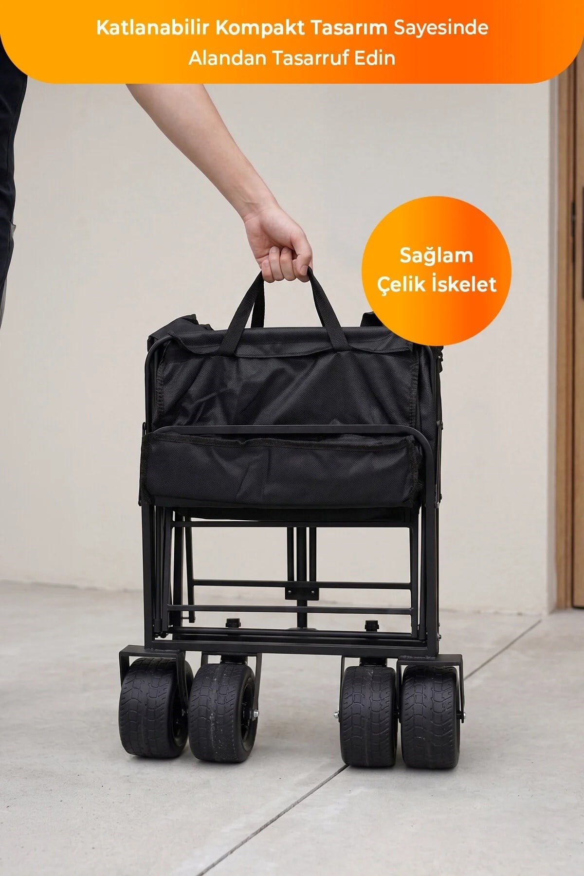 Kuzeylife Rover Wagon Masalı Portatif Taşıma Arabası