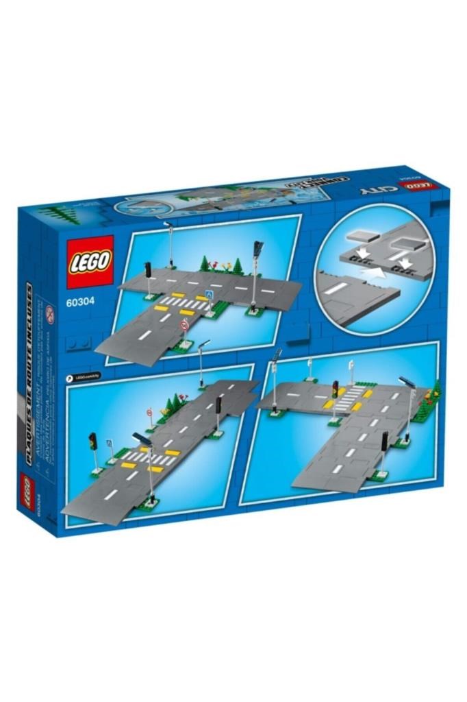 LEGO City Yol Zeminleri 60304 Yapım Seti; Çocuklar için Harika bir Yapım Seti (112P)