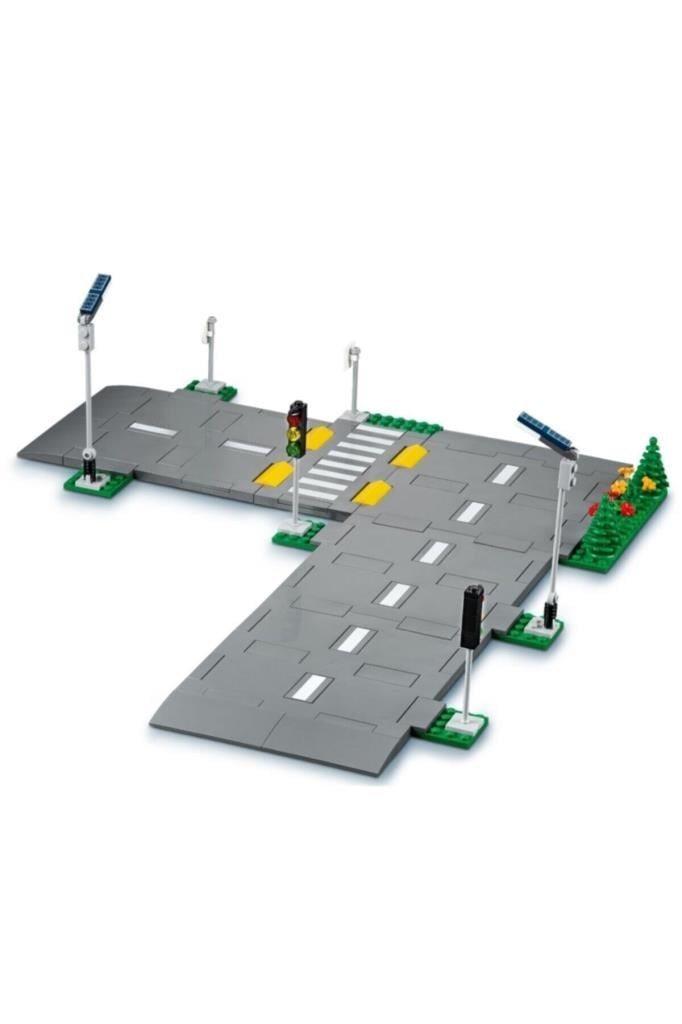LEGO City Yol Zeminleri 60304 Yapım Seti; Çocuklar için Harika bir Yapım Seti (112P)