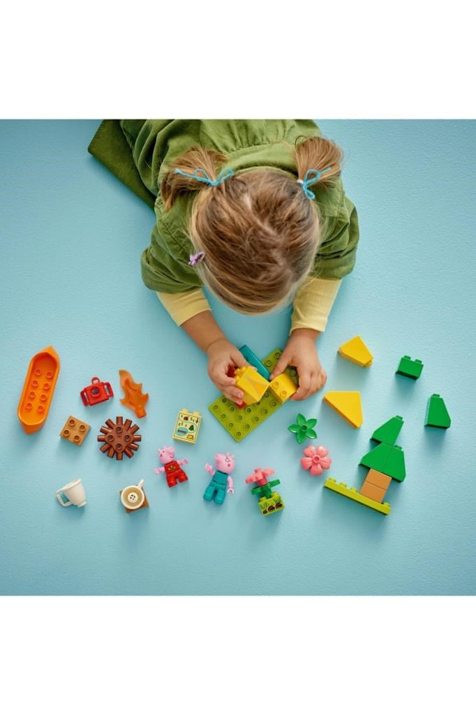 LEGO ® DUPLO® Peppa Pig Kamp Gezisi 10452 - 2+ Çocuklar için Yaratıcı Oyuncak Yapım Seti (32P)