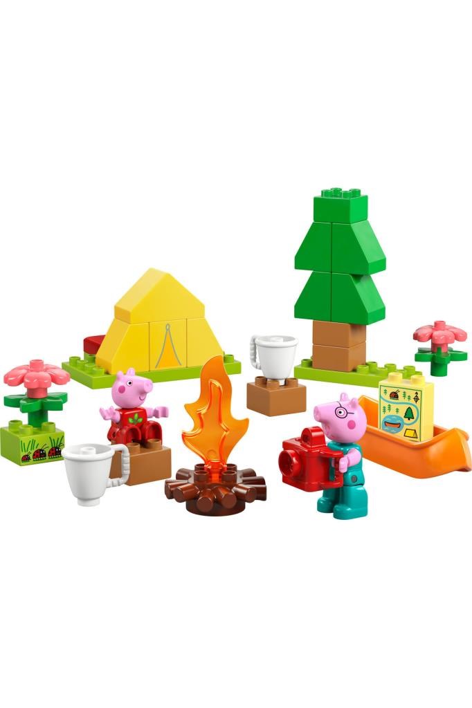 LEGO ® DUPLO® Peppa Pig Kamp Gezisi 10452 - 2+ Çocuklar için Yaratıcı Oyuncak Yapım Seti (32P)