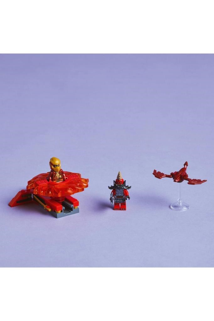 LEGO NINJAGO Kai’nin Ejderha Spinjitzu Topacı 71823 - 6+ Yaratıcı Oyuncak Yapım Seti (54P)