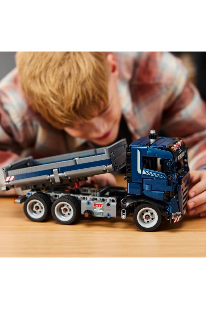 LEGO Technic Damperli Kamyon 42203 - 9+ İnşaat Seven Çocuklar için Yaratıcı Oyuncak Yapım Seti (462P)