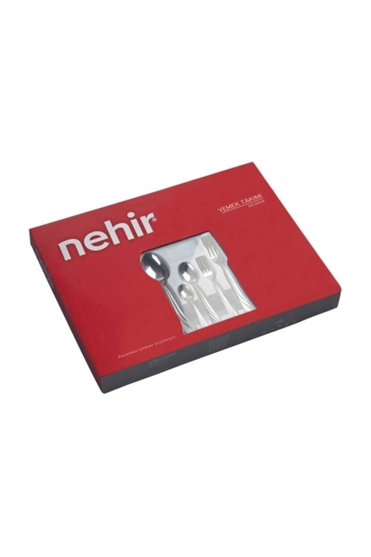 Nehir Altın Sade 60 Parça Çatal Kaşık Takımı