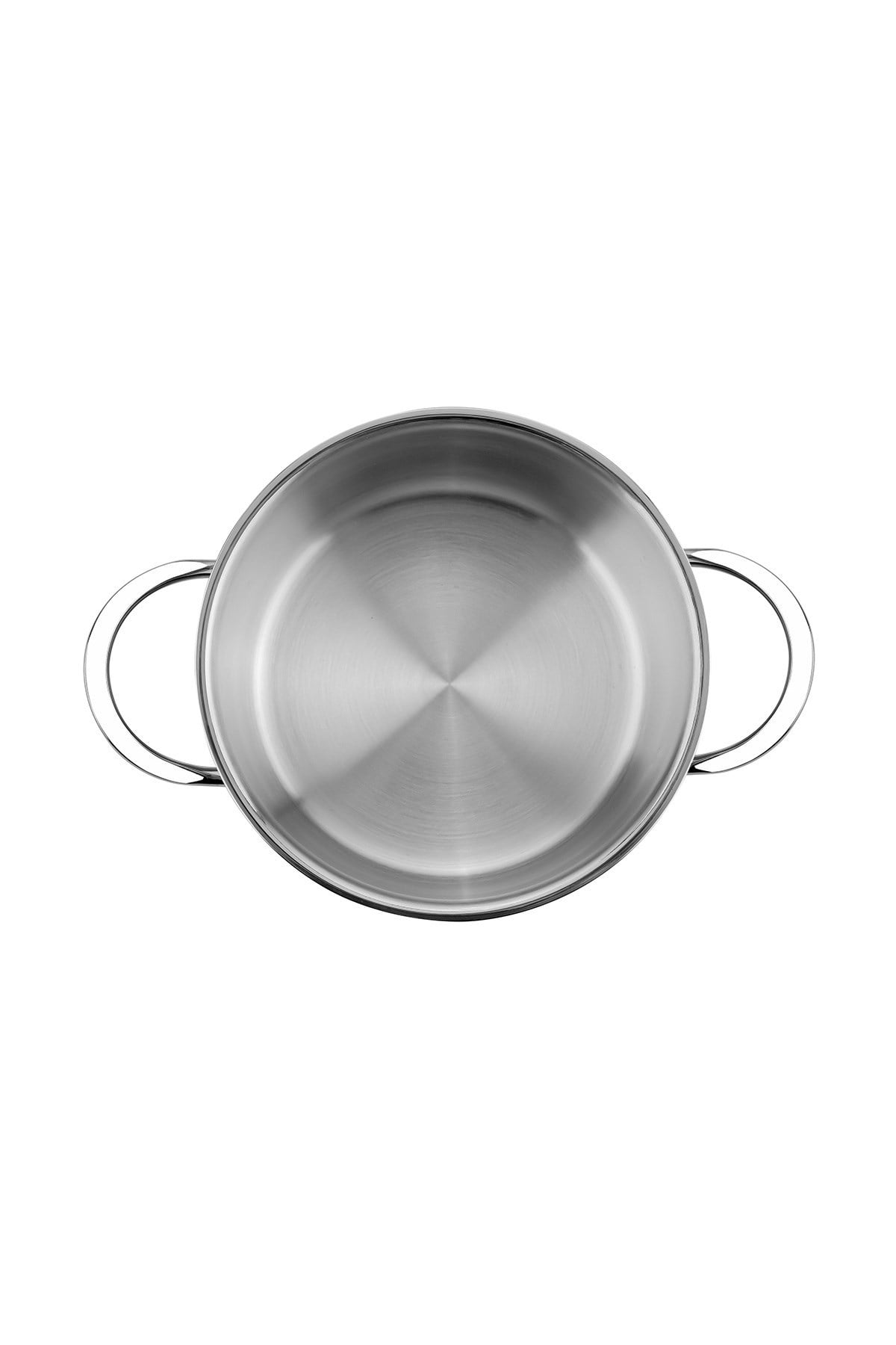 Nehir Silver 6 Parça Paslanmaz Çelik Mini Tencere Seti (12-14-16 cm)