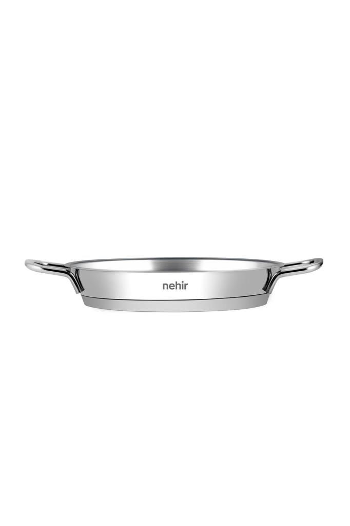 Nehir Silver Çelik Omlet Sahan  Kapaksız 20 cm