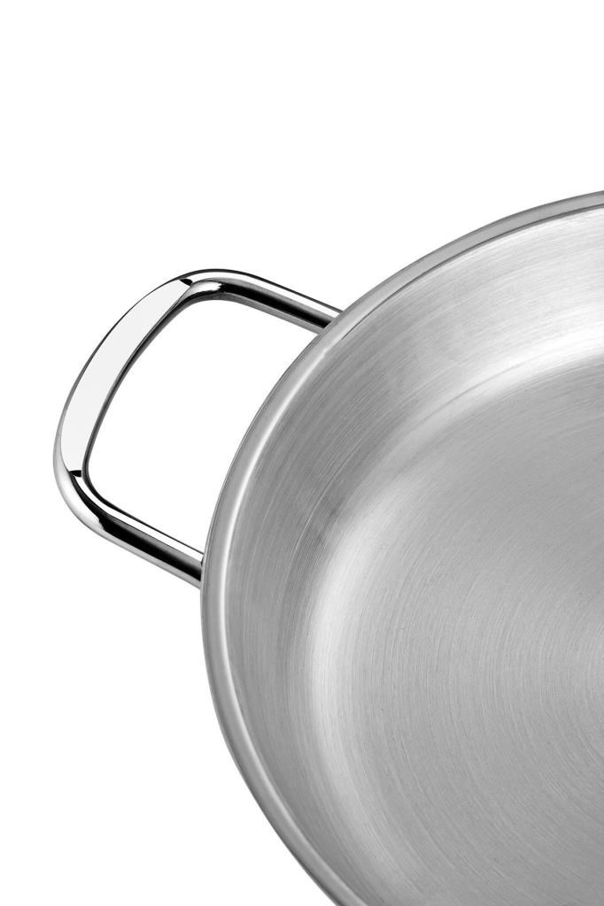 Nehir Silver Çelik Omlet Sahan  Kapaksız 20 cm