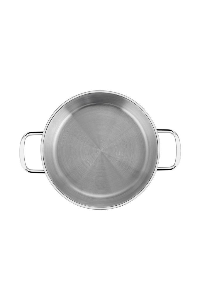 Nehir Silver Çelik Omlet Sahan Kapaksız 18 cm