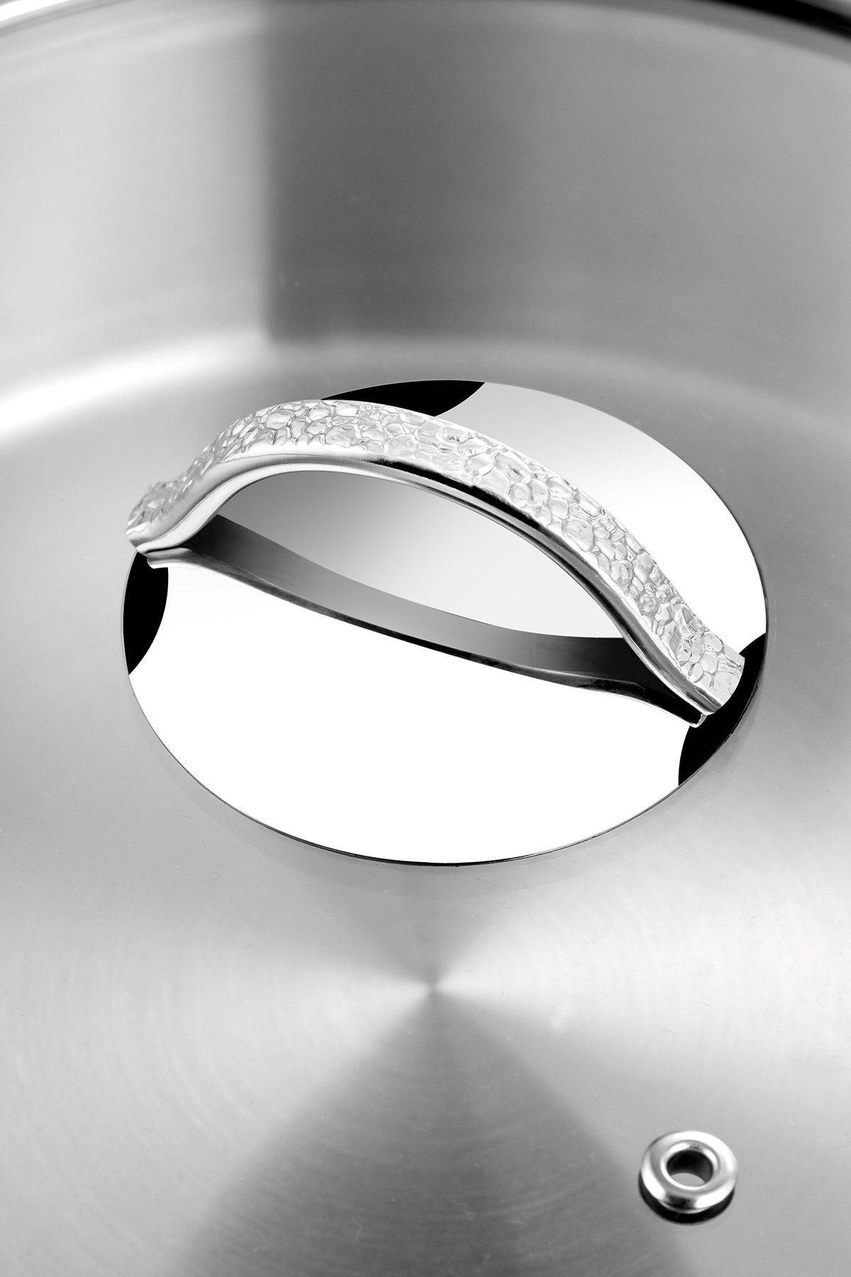 Nehir Silver Mat Trend 22 cm Derin Tencere