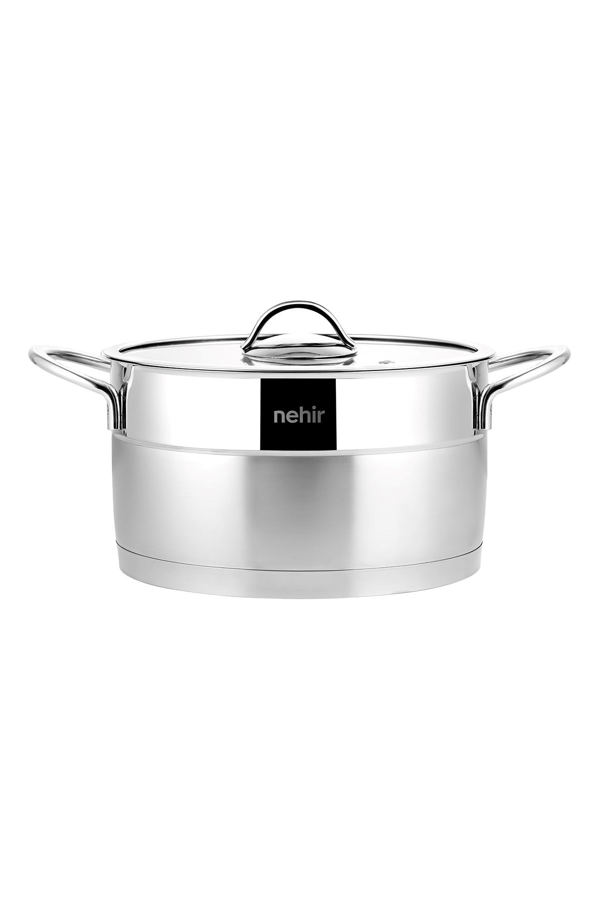 Nehir Silver Mat Trend 24 cm Derin Tencere