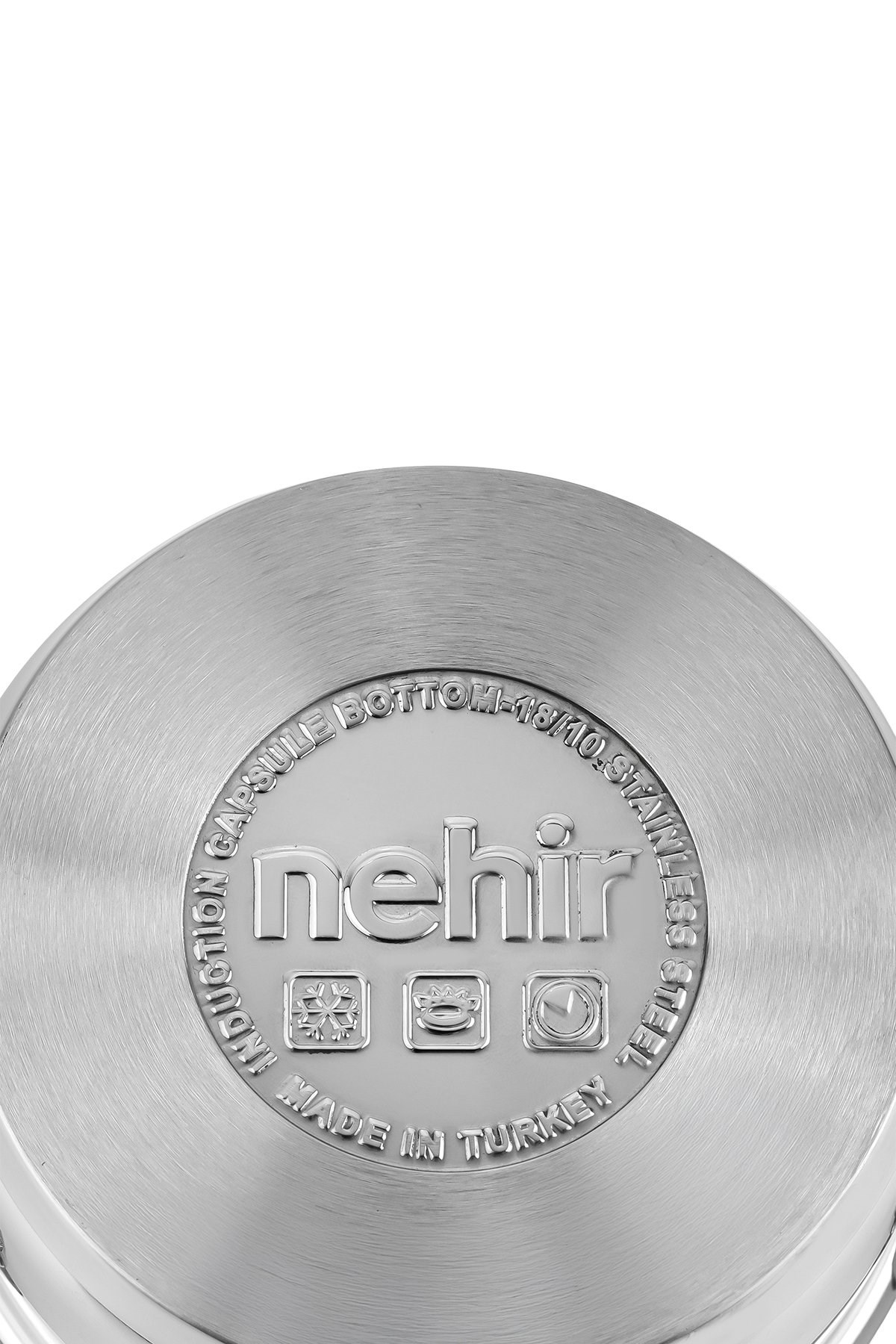 Nehir Silver Matik Paslanmaz Çelik 4 Parça Düdüklü Tencere Seti