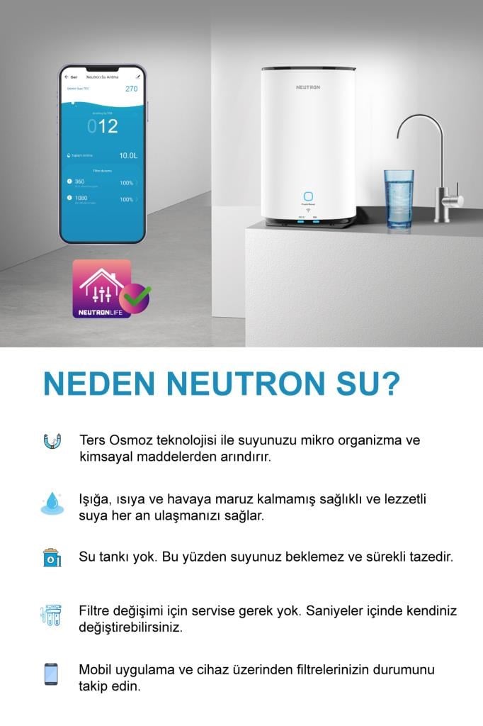 Neutron NTL-SU60WB Su Arıtma Cihazı