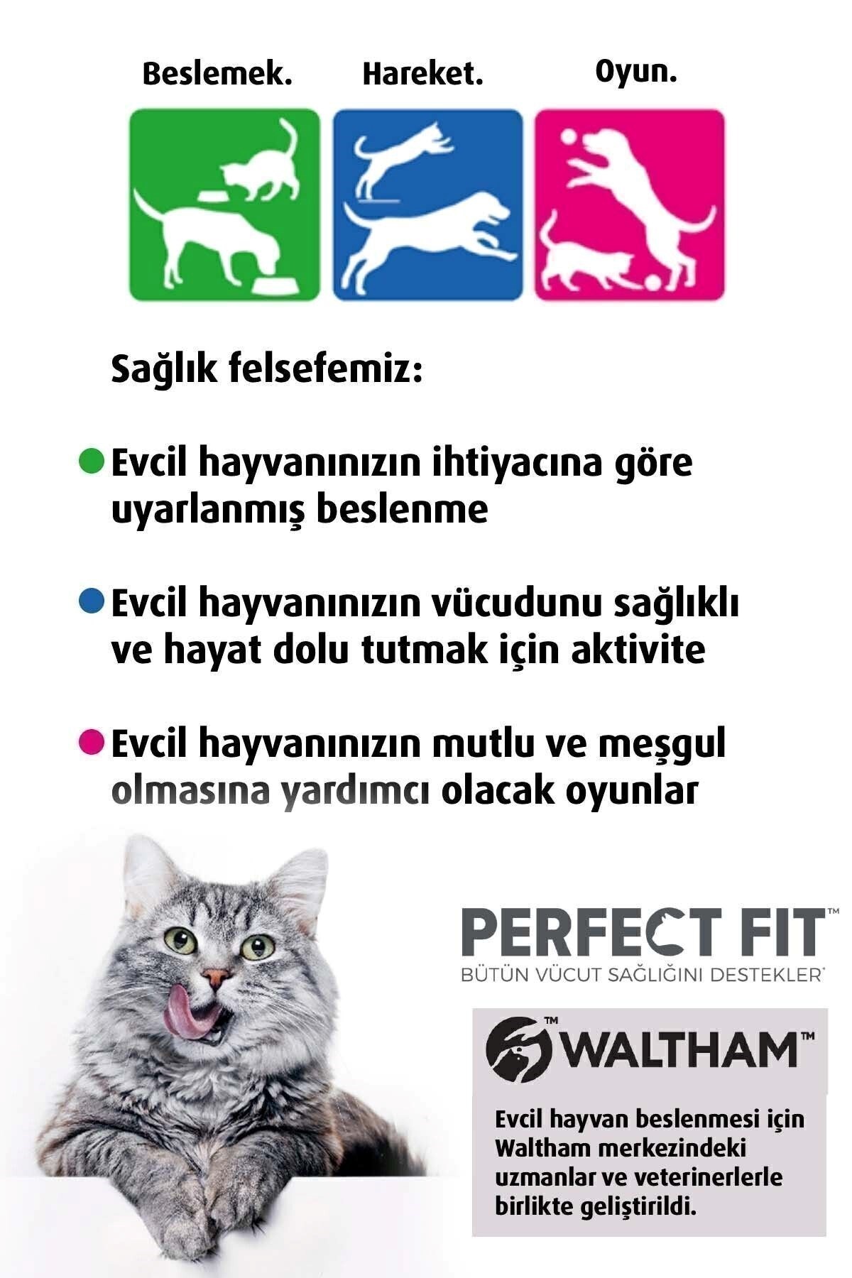 Perfect Fit Tavuklu Yavru Kedi Kedi Maması 750 gr*4 ADET