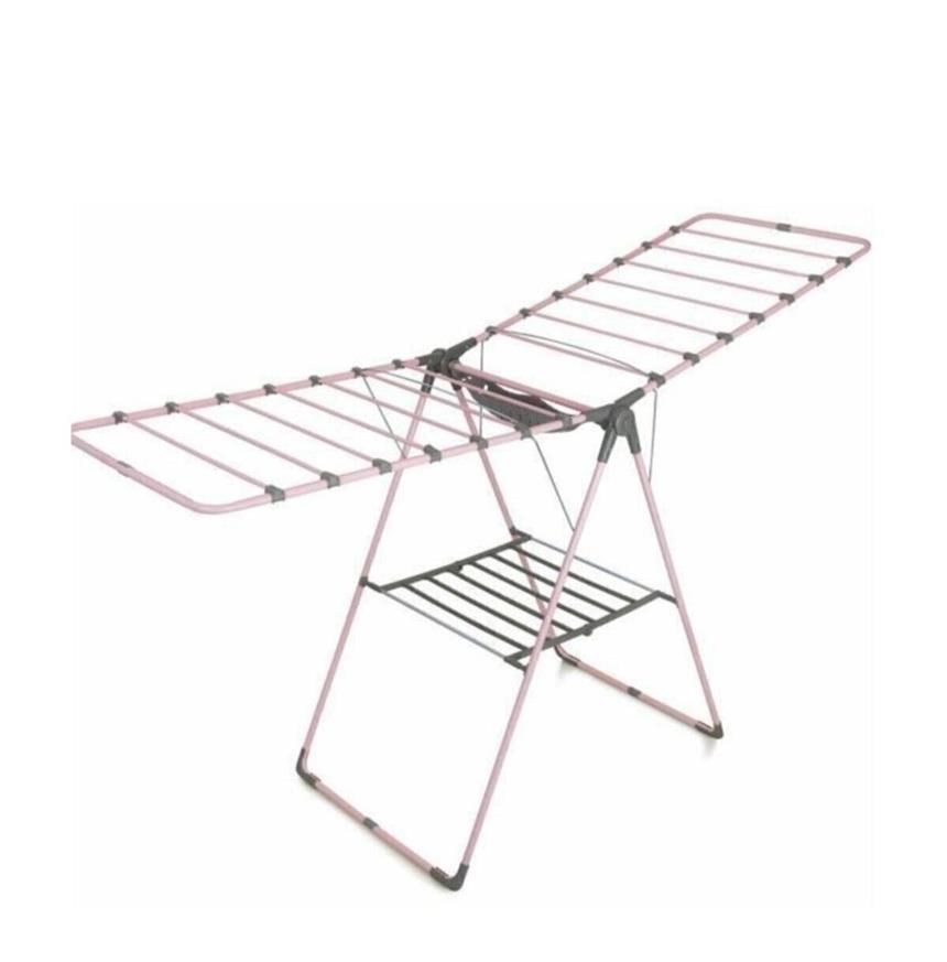 Perilla Isabella Çamaşır Kurutmalığı Sepetli Soft Pembe 57016