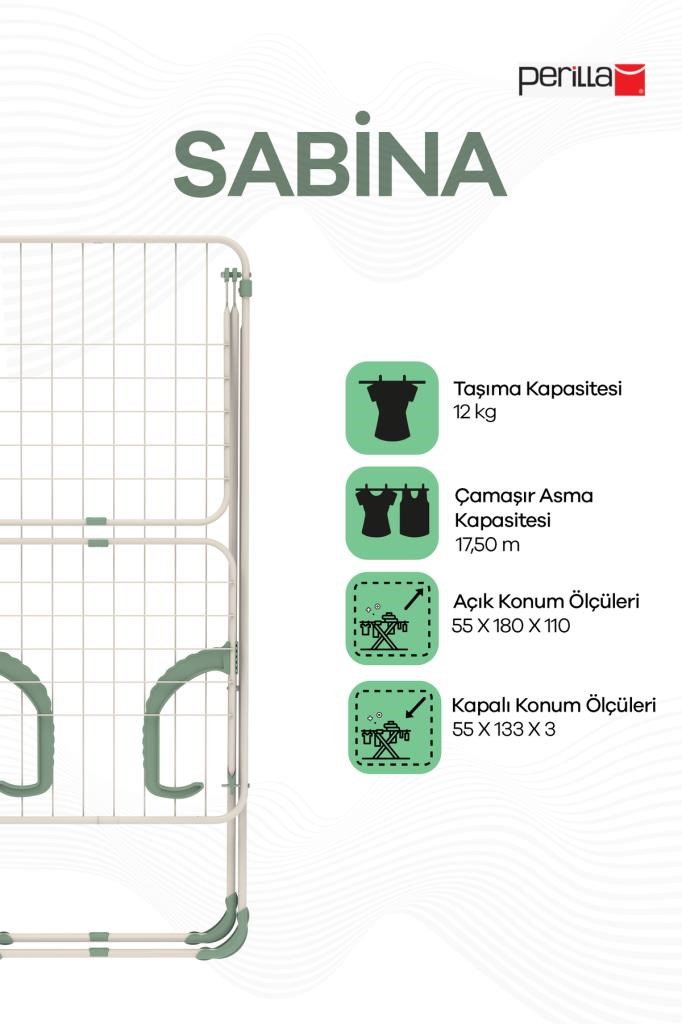 Perilla Sabina Çamaşır Kurutma Askısı