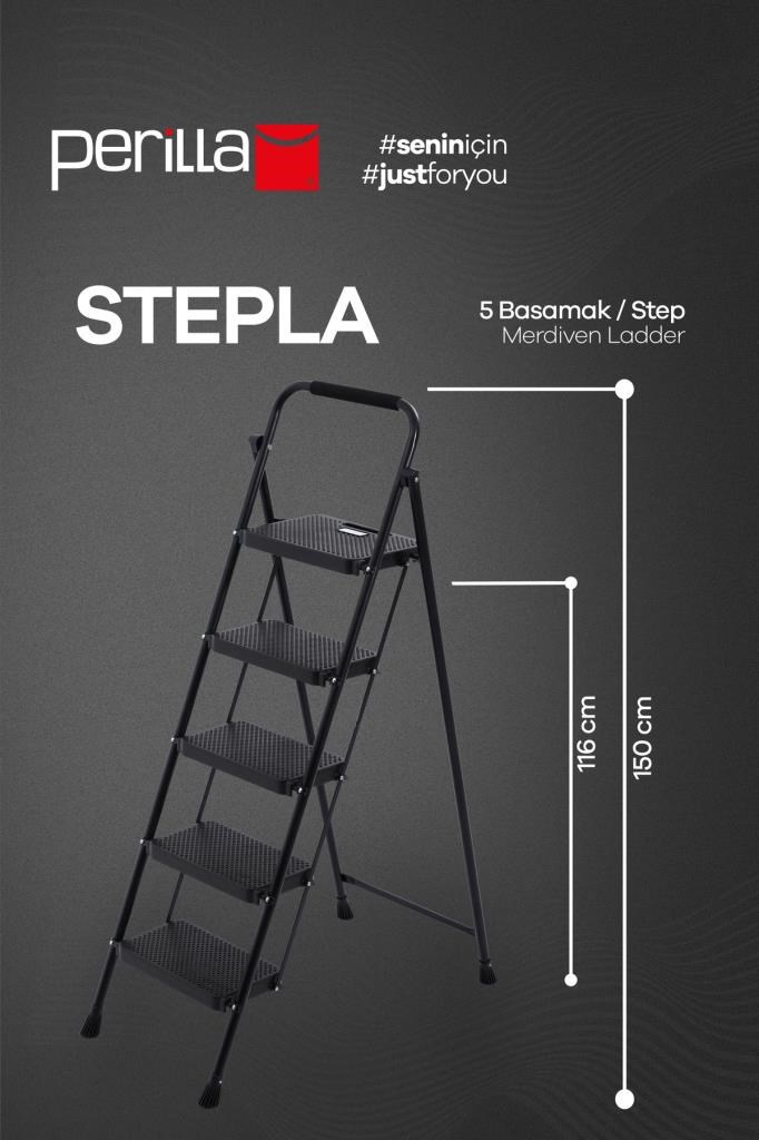 Perilla Stepla 5 Basamak Merdiven