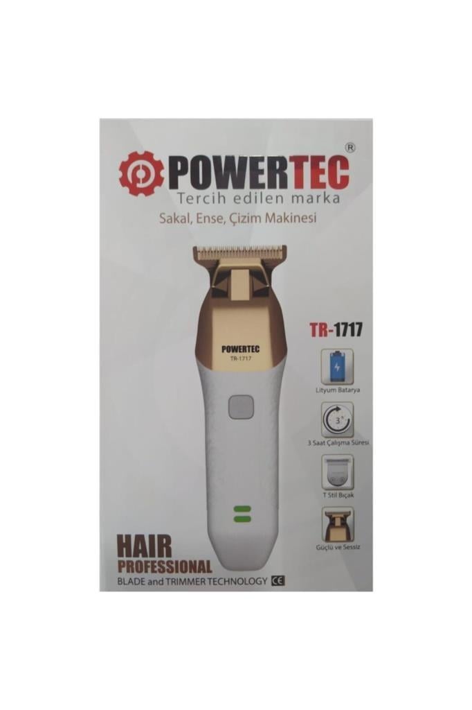 Powertec TR-1717 Sakal  ve Ense Tıraş Makinesi