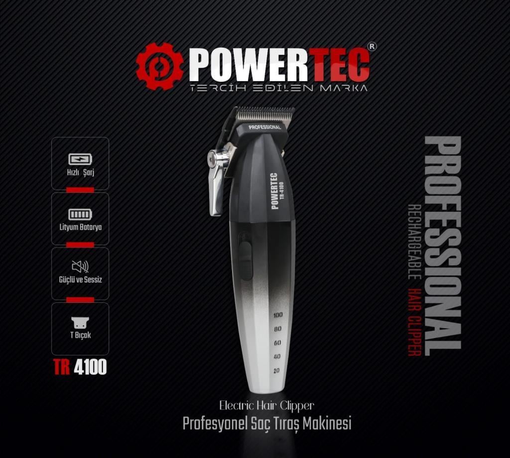 Powertec TR-4100 Saç Tıraş Makinası
