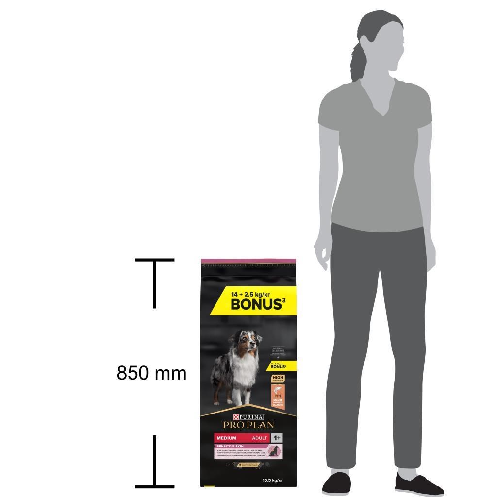 Pro Plan Adult Senstive Somonlu Pirinçli Yetişkin Köpek Maması 14 + 2,5 KG