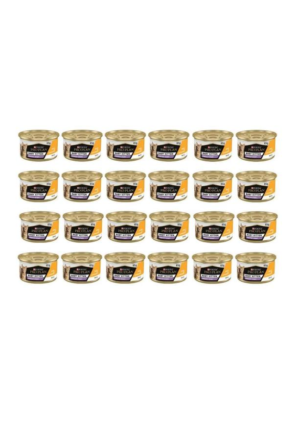 Pro Plan Tavuklu Yavru Kedi Konservesi 85 Gr*24 Adet