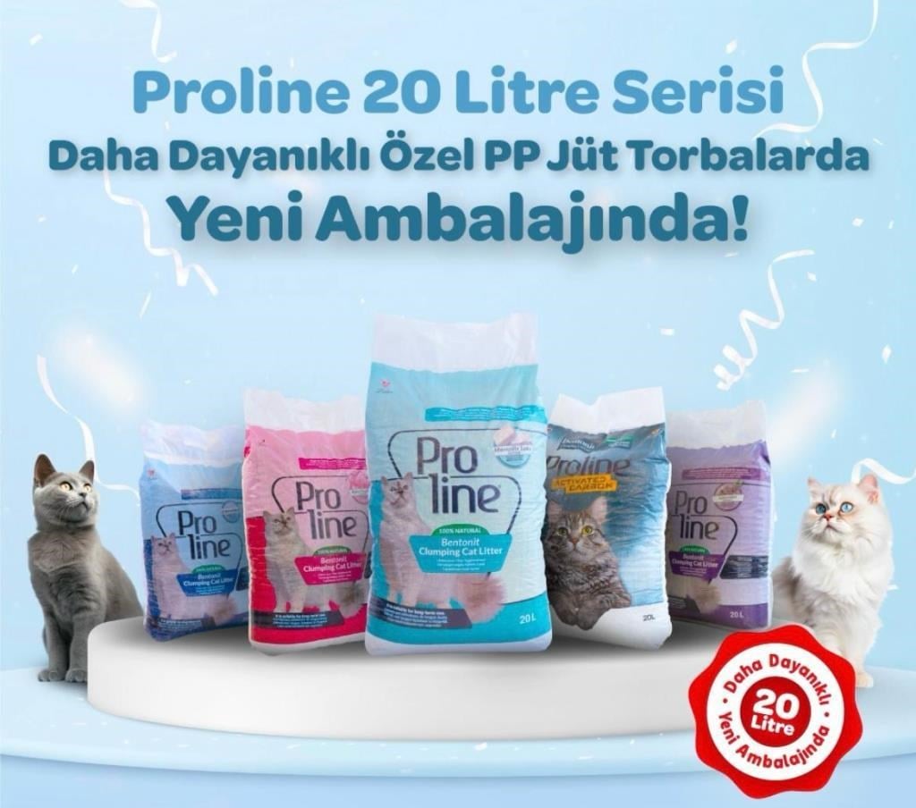 Proline Bentonit Lavantalı Kedi Kumu 20 LT