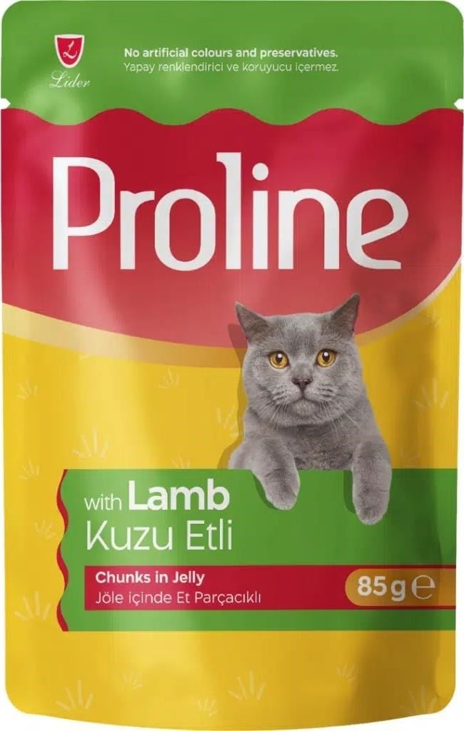 Proline Pouch Karışık Yaş Kedi Mama 18 x 85 Gr