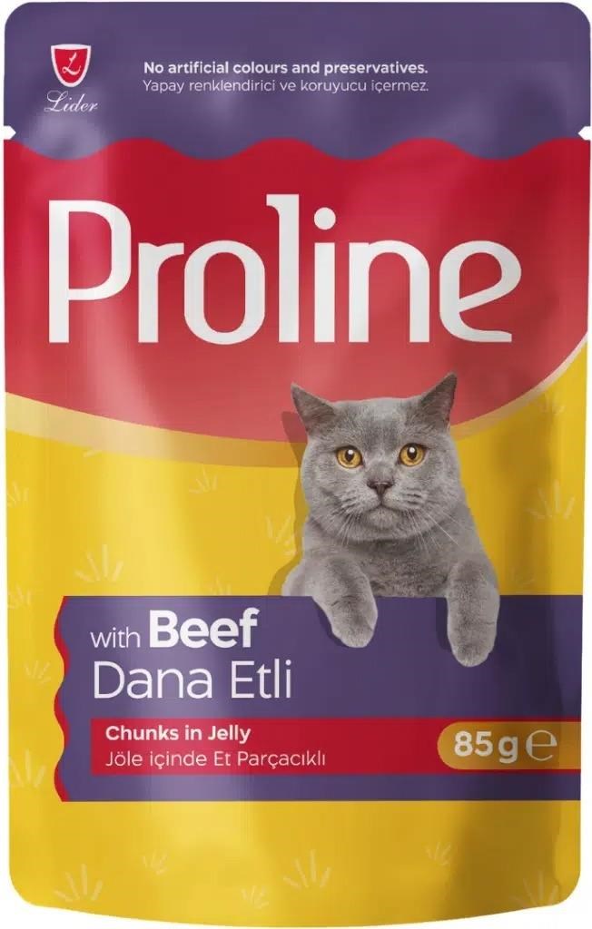 Proline Pouch Karışık Yaş Kedi Mama 36 x 85 Gr