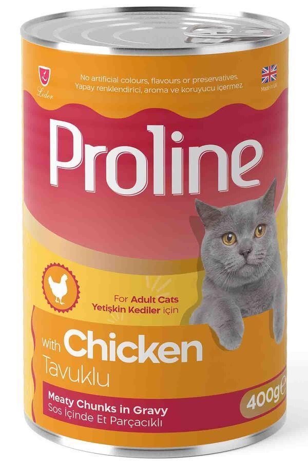 Proline Tavuklu Yetişkin Kedi Konservesi 400 Gr