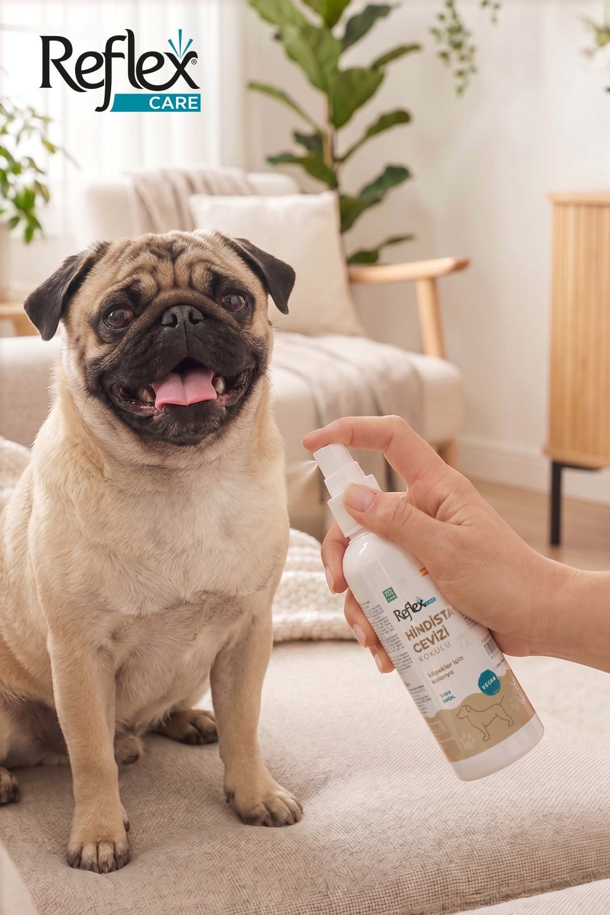 Reflex Care Hindistan Cevizi Kokulu Köpek Kolonyası 125 ml