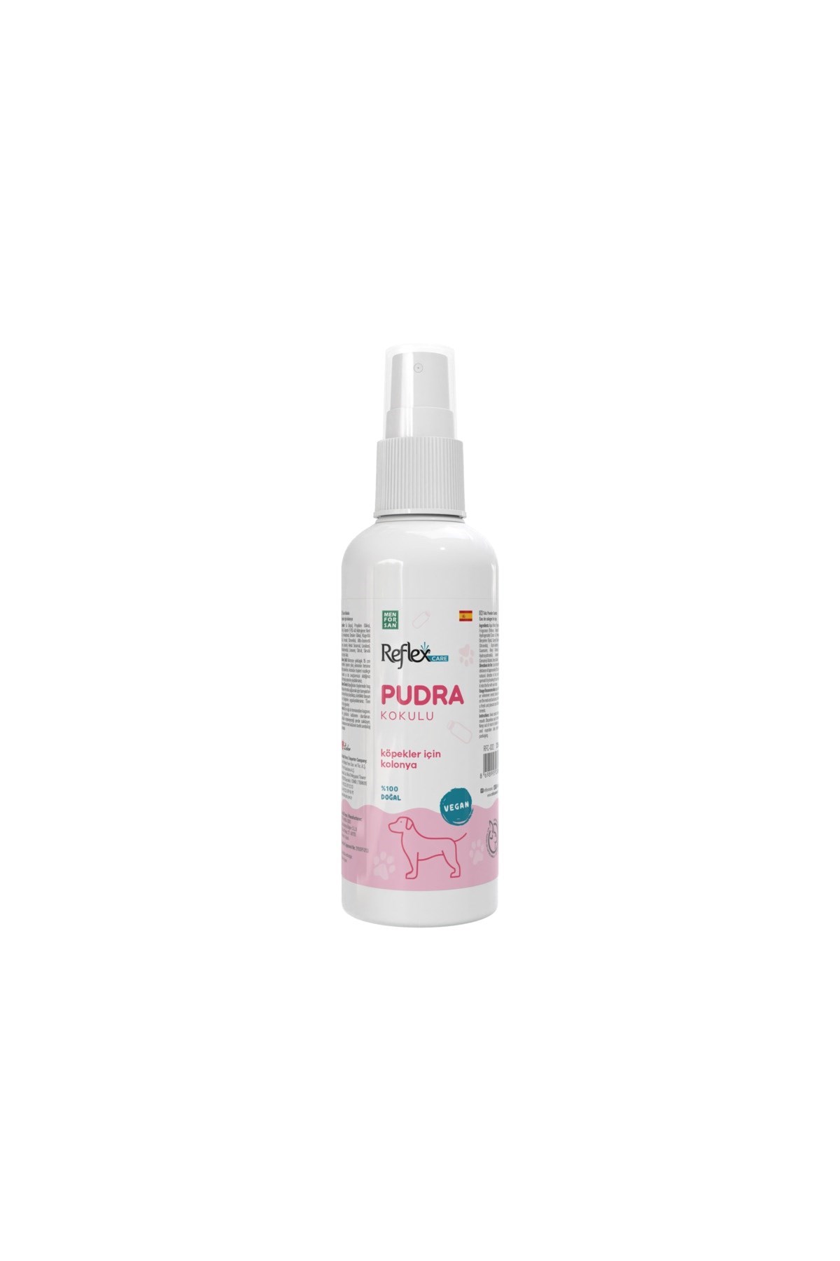 Reflex Care Pudra Kokulu Köpek Kolonyası 125 ml