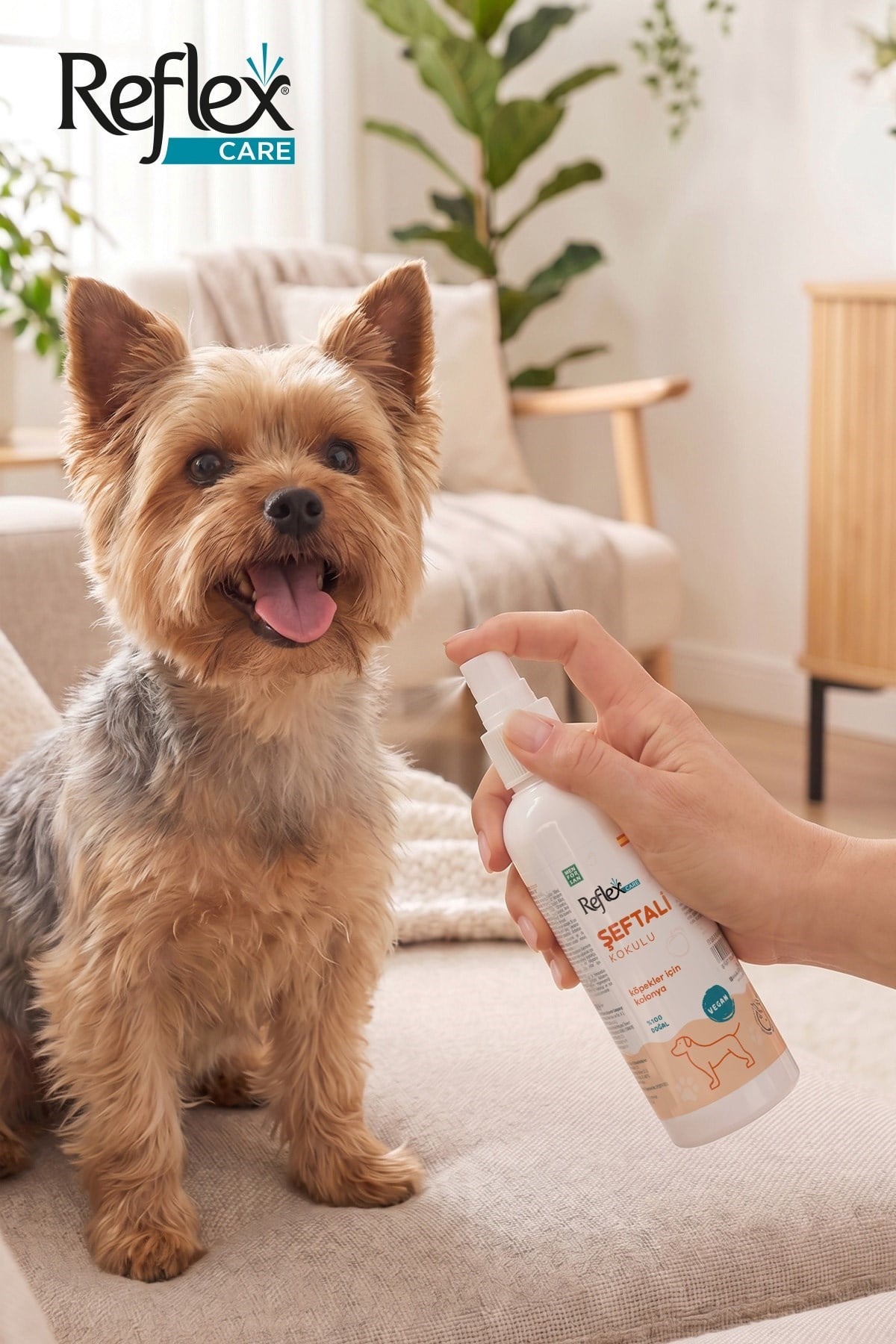 Reflex Care Şeftali Kokulu Köpek Kolonyası 125 ml