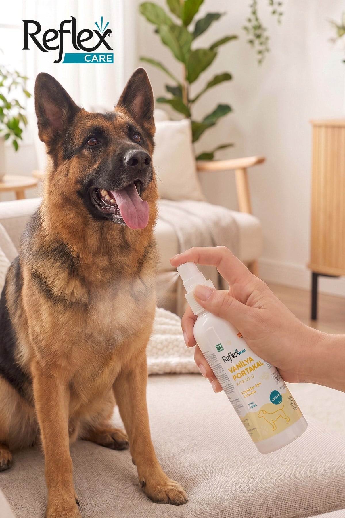 Reflex Care Vanilya Portakal Kokulu Köpek Kolonyası 125 ml