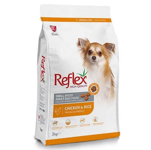 Reflex Küçük Irk Tavuklu ve Pirinçli Yetişkin Köpek Maması 3kg