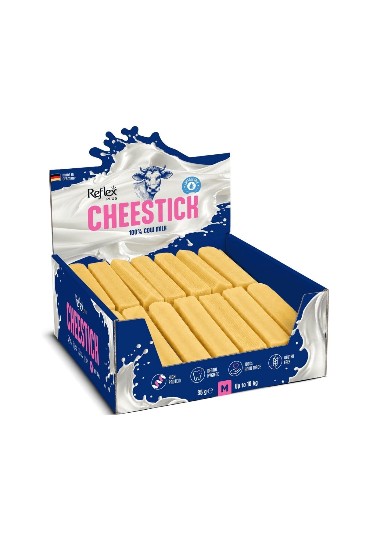 Reflex Plus Cheestick Peynir Çubuğu Köpek Ödül Maması 50*35 Gr (M)