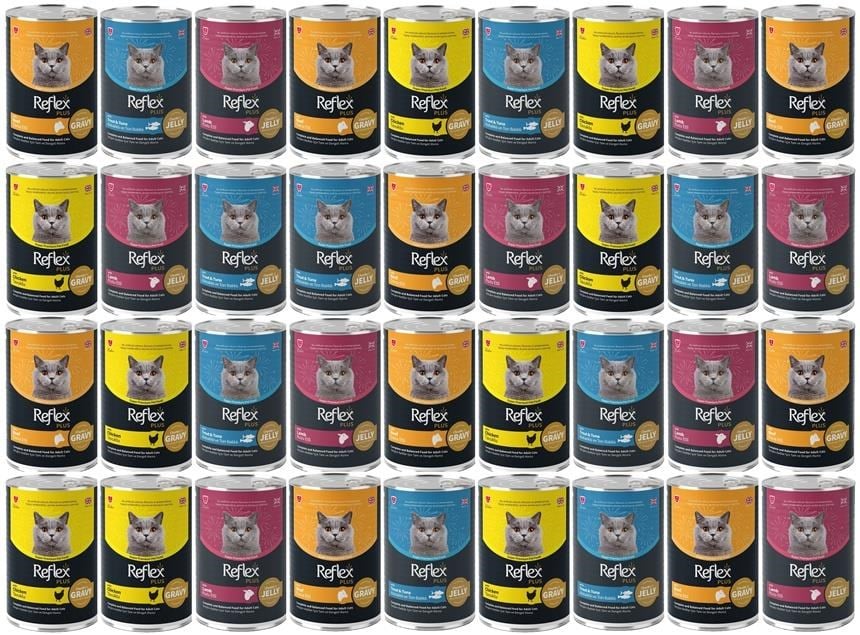 Reflex Plus KarışıkYetişkin Kedi Konservesi 400 Gr *36 ADET 